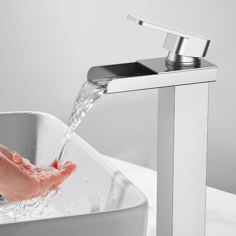 Waschbeckenarmatur Wasserhahn Waschtischarmatur Einhebelmischer Badarmatur Chrom