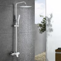 Duschset Brauseset Mischbatterie Dusche Duschsystem Duschbrause Duschkopf Duscharmatur Armatur Antik Dusche Retro