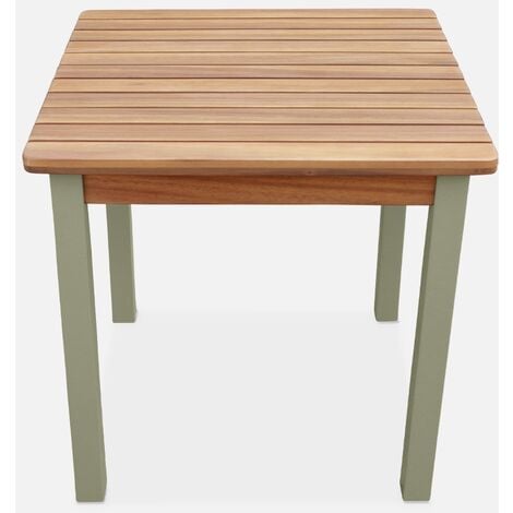 Tavolino da giardino in legno, interno/esterno I sweeek