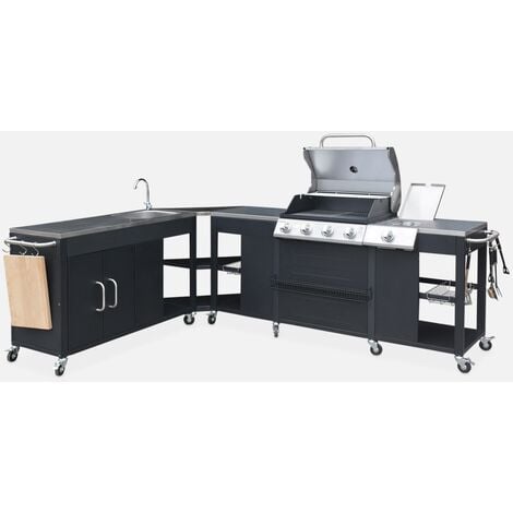 Barbecue a gas stile americano