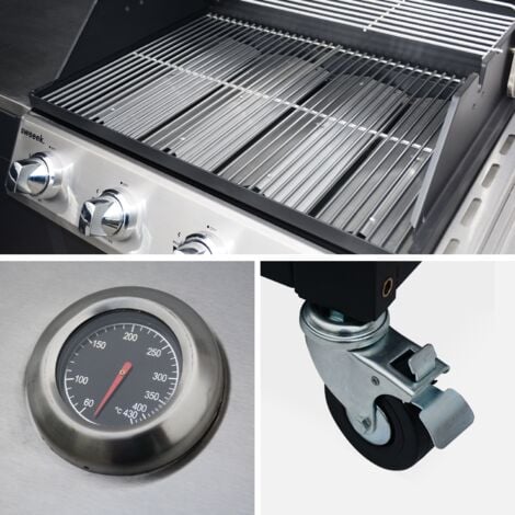 Barbecue a gas stile americano