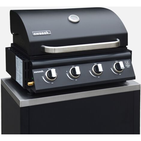 Barbecue a gas a 4 fuochi indipendenti