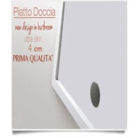 piatto doccia 60x100 cm altezza 4 cm