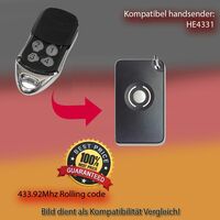 433 MHz télécommandes télécommande compatible avec Homentry he4331