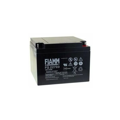 Fiamm FG20721 12V 7Ah Batería de Sellada ácido-plomo