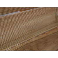 Listón de madera rayado tratado y cepillado 14,6x1,9x200cm