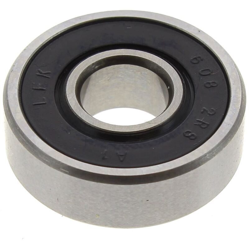 XiKe Lot de 16 roulements 608-2RS pour skateboard - 8 x 22 x 7 mm - Haute vitesse - Lisses et durables - Remplacement pour longboards, rollers en ligne, etc. - Bleu
