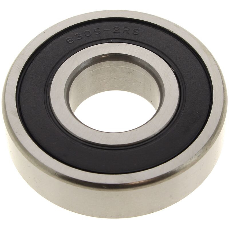 Flewdart Lot De 2 Roulements à Billes 6305-2RS 25x62x17 Mm – Double Étanchéité, Acier Au Carbone Robuste