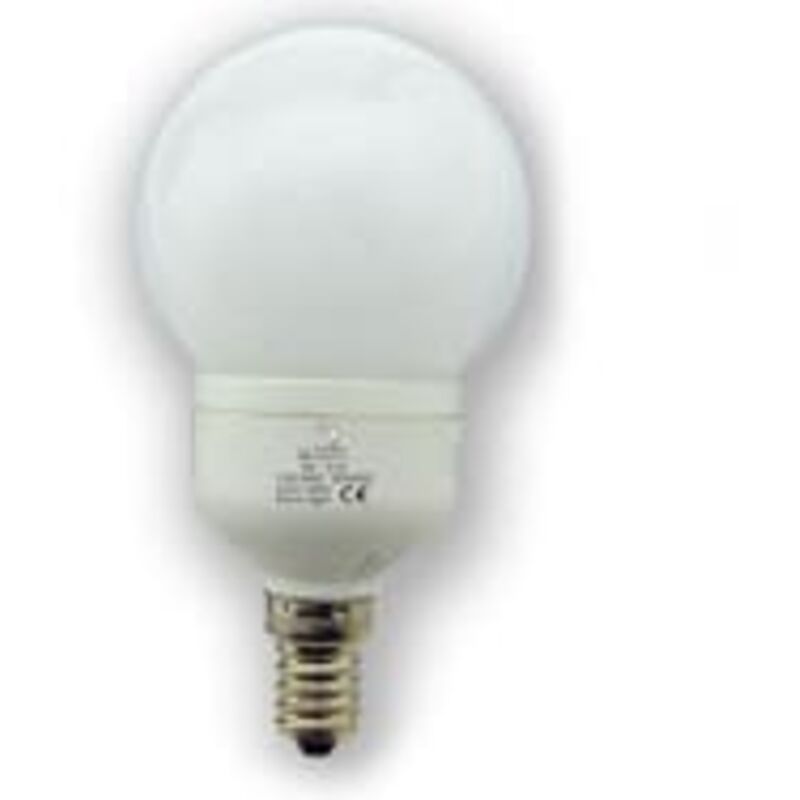 Ampoule economie d'energie sphere 7w e14