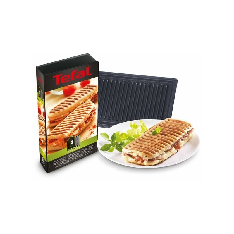 Coffret grill panini pour gaufrier Tefal snack collection XA800312