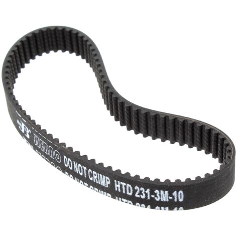 Courroie 231x10 - htd231-3m-10 - coupe bordures black & decker