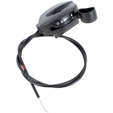 Câble accélérateur avec boîtier pour tondeuse à gazon – Compatible GGP, Stiga, Alpina, Sterwins, Hitachi – Modèle 181005517/0 1810055170