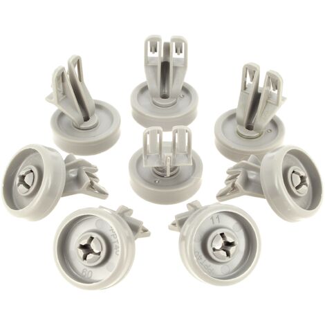 Roulette panier inferieurx8 481252888112 - lave-vaisselle