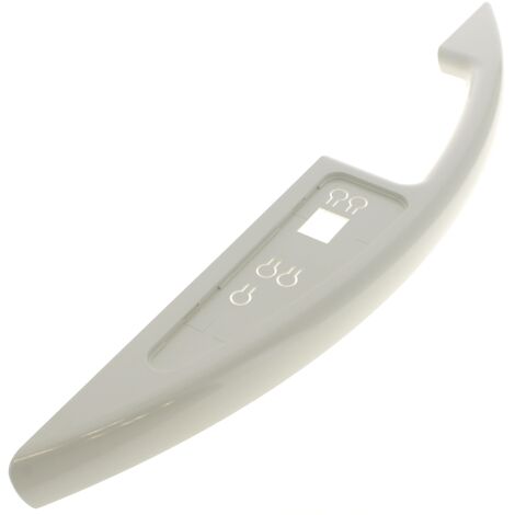 Poignée De Porte Blanche Pour Réfrigérateur Liebherr – Longueur 155 Mm, Réf. 7432600 – Neuve