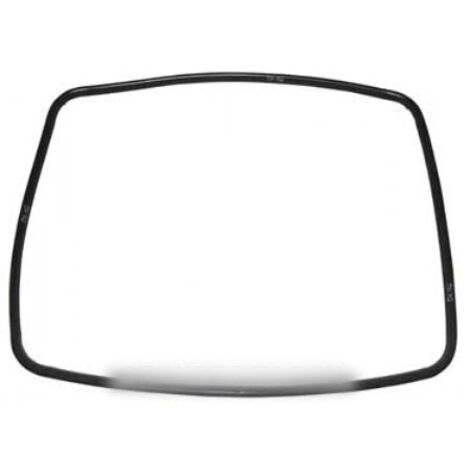 Joint de porte pour four – Caoutchouc – Largeur 435 mm – 4 crochets d'encrage – Compatible avec Whirlpool, Ariston, Indesit, Hotpoint