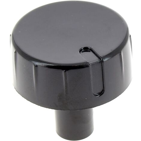 Bouton gaz noir 6h c00301988 - cuisiniere ariston (1/2)