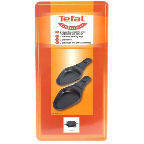 Poelon raclette triangle par 2, xa400102 - raclette tefal