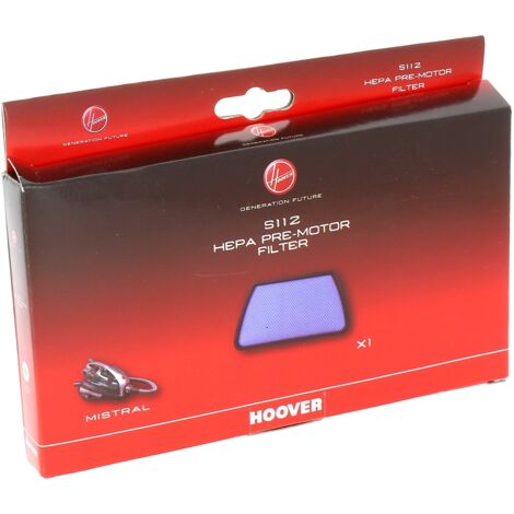 Filtre hepa mistral 35601237 pour aspirateur hoover