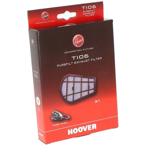 Hoover T115 – Filtre De Sortie Original – Compatible HF822 – Protection Efficace Contre Pollen, Acariens Et Odeurs