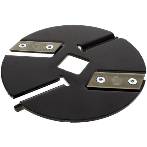 Disque de lame inferieur 509359 - broyeur vegetaux al-ko (1/2)