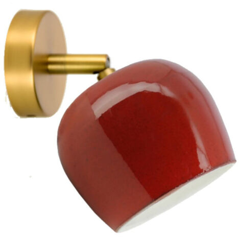 Applique Articulée Céramique Marcel Rouge (1/3)