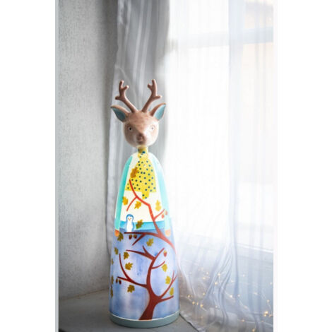 Lampe Chevet Enfant Led Monsieur Daim