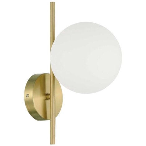 Applique Roxanne Laiton Mat Tige 1 Globe