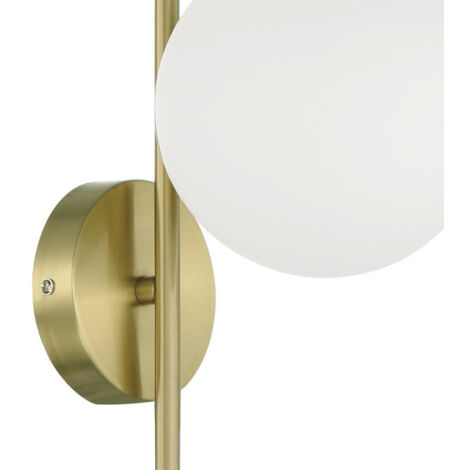 Applique Roxanne Laiton Mat Tige 1 Globe