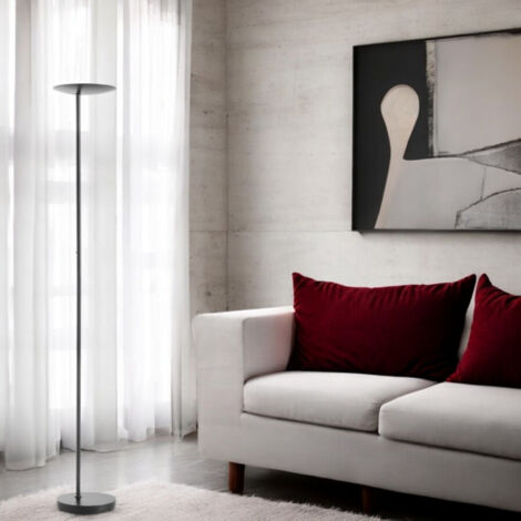 Lampadaire Led Daphné Noir à Intensité Variable (1/4)