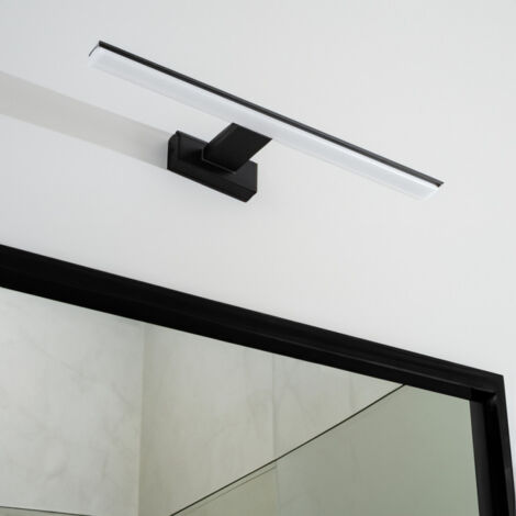 Applique Salle De Bain Led Noire Nérée