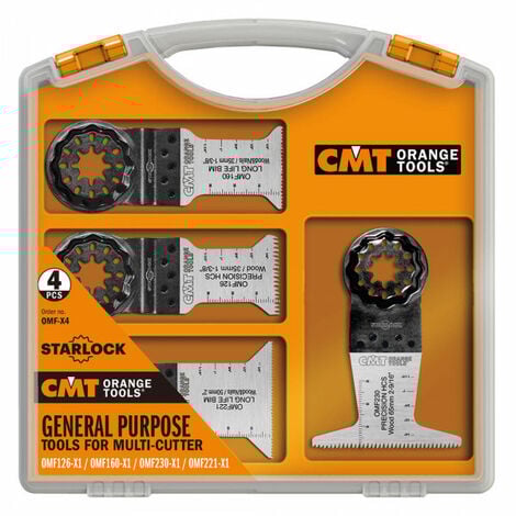 CMT : Set de 4 accessoires pour outils multifonctions