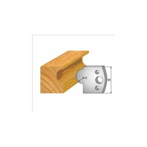 Jeu De 2 Fers Mouton 30x40mm - Pour Porte-Outil Entr'axe 24mm