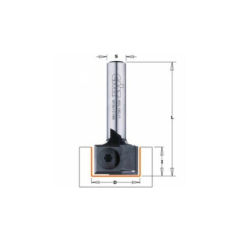 CMT : Fraise carbure droite 4 mm - queue 8 mm - CMT fraises - Défoncage -  outillage - Outillage