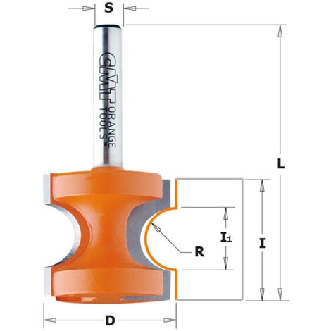Fraise CMT hélicoïdale hss pour l'alu et le PVC, diamètre 9mm