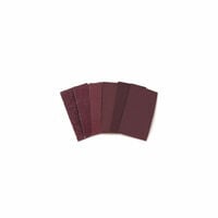 Lot de 50 patins auto-agrippant pour cale à poncer 73 x 125 mm Gr. 60 bois et métal