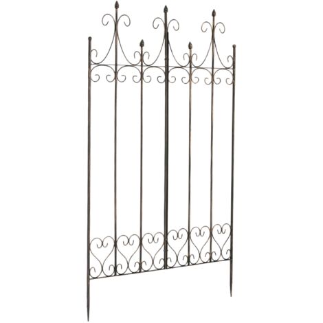 Rankgitter Flieder 130 x 100 cm bronze