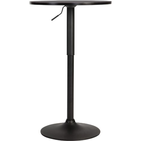 Stehtisch Lamoni schwarz/schwarz rund (1/5)