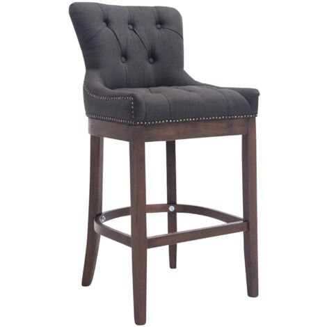 Barhocker Lakewood Stoff, Antik-dunkel dunkelgrau (1/5)