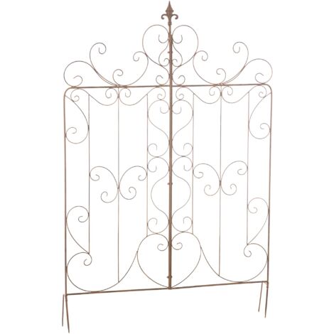 Rankgitter Mandevilla 133 x 99 cm antik braun