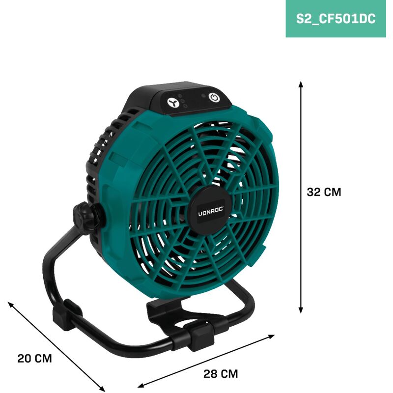 Ventilateur XR 18V (produit seul) sans fil - DEWALT DCE512N