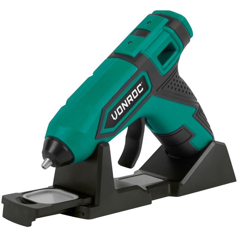 Makita CG100DZXK Pistolet à colle sans-fil - 10,8V - Machine seule avec 2  porte-cartouches - 5000N