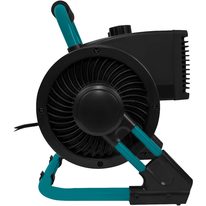 VONROC Radiateur électrique soufflant - 3300W/5000W – céramique – triphasé  400V