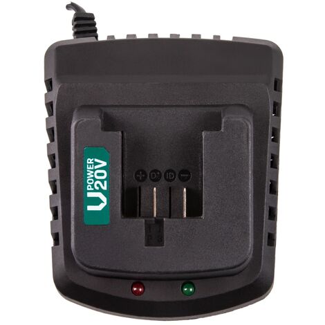Chargeur rapide – VPower 20V - Chargeur de batterie CD801AA et CD803AA - Compatibles avec les machines VPower de VONROC