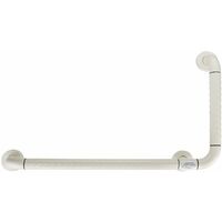 flexilife Eck-Wandhaltegriff Badewannengriff für flexilife Badewanne WC oder Dusche, Kunststoff Länge: 70 cm, Höhe: 38 cm, Weiß