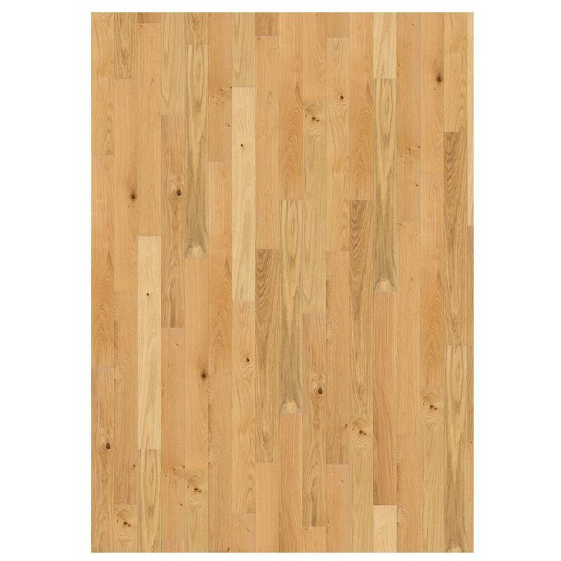 Parquet chêne contrecollé monolame Asrunn Chêne Lille Rustique brossé ...