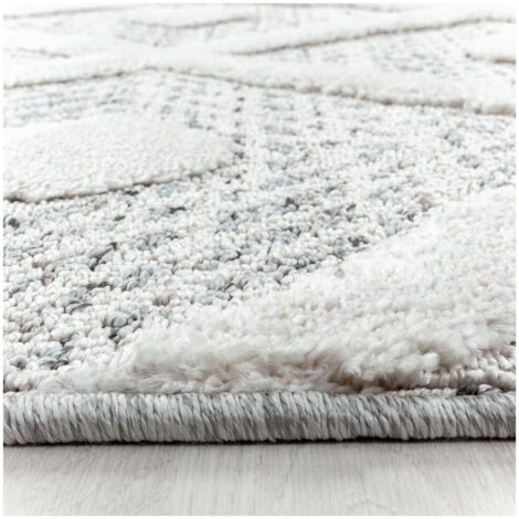 Tapis scandinave rond Viti Gris Ø 80 (1/5)
