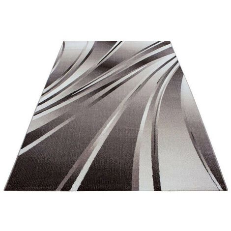 Tapis Vague Coloré 50x80 Cm - Motif Abstrait, Antidérapant, Doux, Pour Salon Ou Chambre