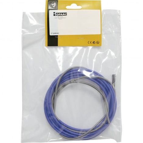 GYS – Gaine guide fil acier 3m Ø0.6/0.8mm – Couleur bleue – Pour soudure MIG MAG – Gaine technique pour précision de soudage