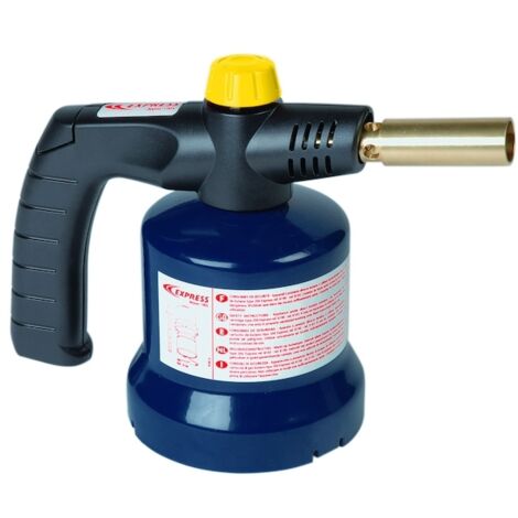 Chalumeau soudeur à flamme bi-gaz – Gaz butane – Température de flamme jusqu'à 1850°C – Capacité de brasage Ø 14, 16 et 50 mm