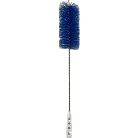 Goupillon inox alim. D60mm, fibres bleues, 0.5mm / LG40-E12cm, BROSSERIE THOMAS (1/3)